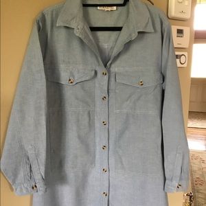 Denim tunic top in very good condition. 2x